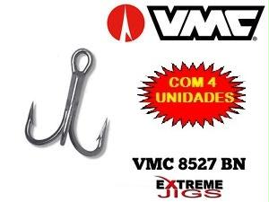 Garatéias VMC 8527 BN Gladiator - 6x - EXTREME JIGS - OFICIAL extremejigs.com - GARATEIA VMC mod 8527BN GLADIATOR #1/0 - 6x